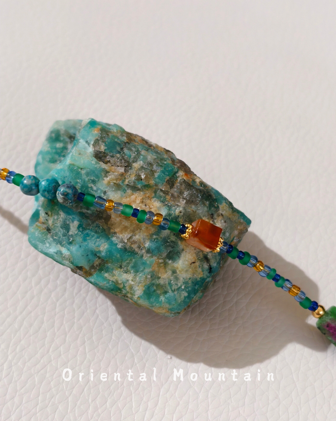 Energy cycles endlessly of Earth Rhythm Energy Amulet Healing Necklace