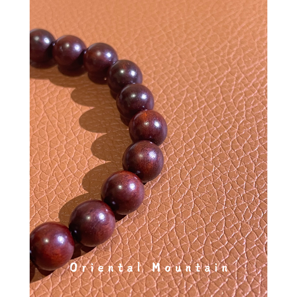 Red Sandalwood Hetian Jade Healing Bracelets