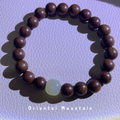 Gold Sandalwood Hetian Jade Healing Bracelets