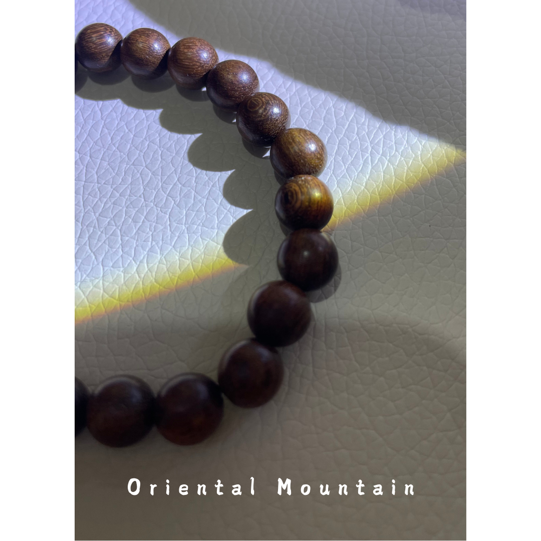 Gold Sandalwood Hetian Jade Healing Bracelets