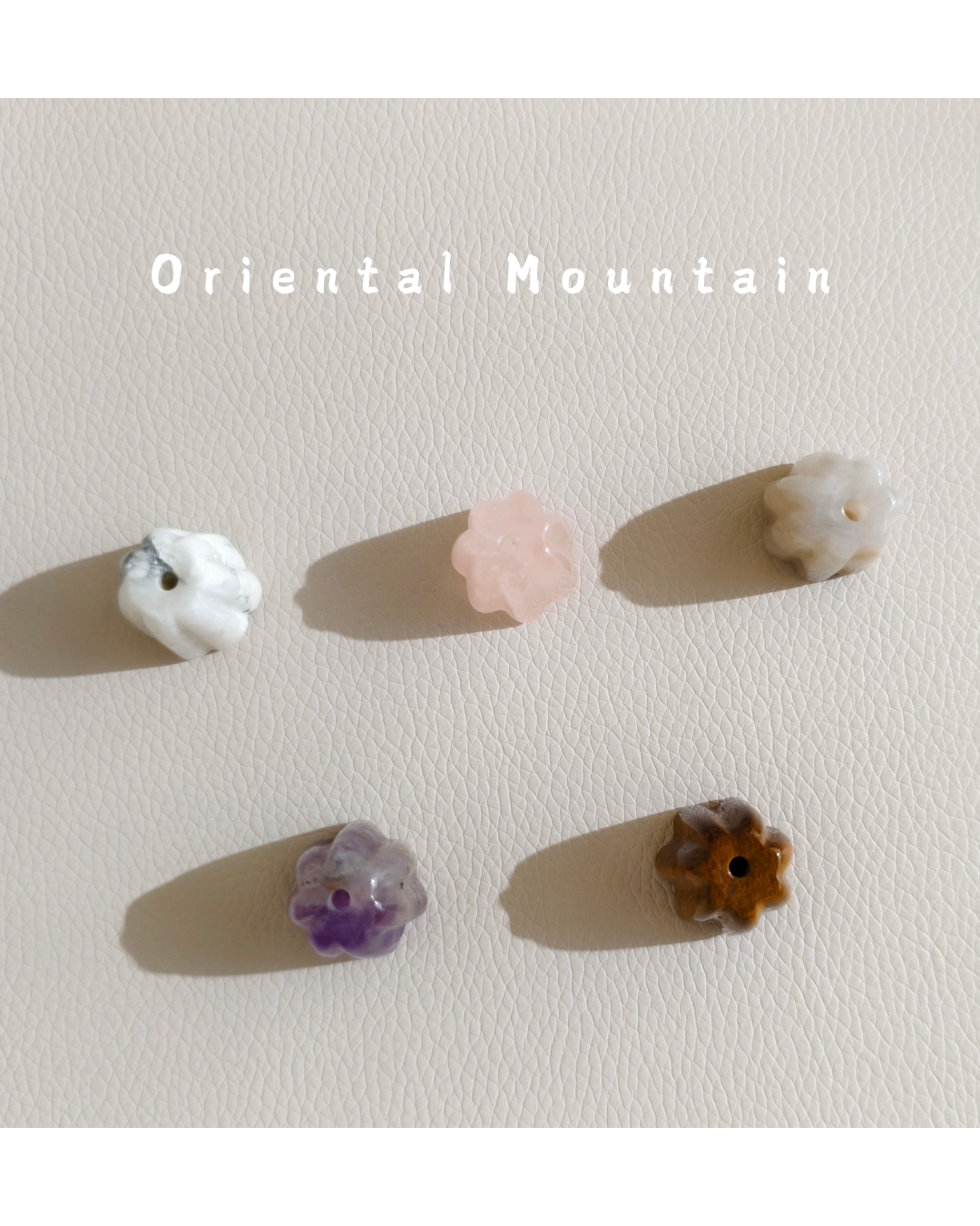 Natural Crystal Incense Holders