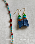 Regal Blue Lapis Lazuli Earring