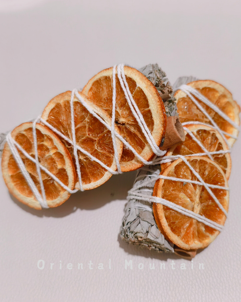 Wealth Magnet | White Sage Orange Cinnamon Smudge Stick