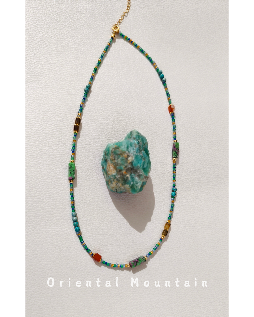 Earth Rhythm Energy Amulet Healing Necklace