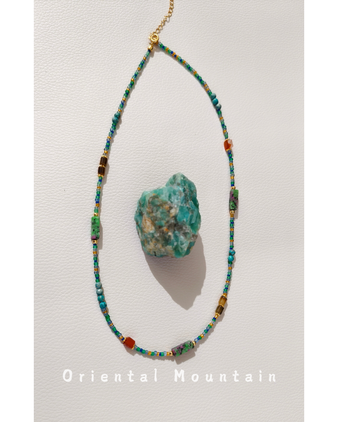 Earth Rhythm Energy Amulet Healing Necklace