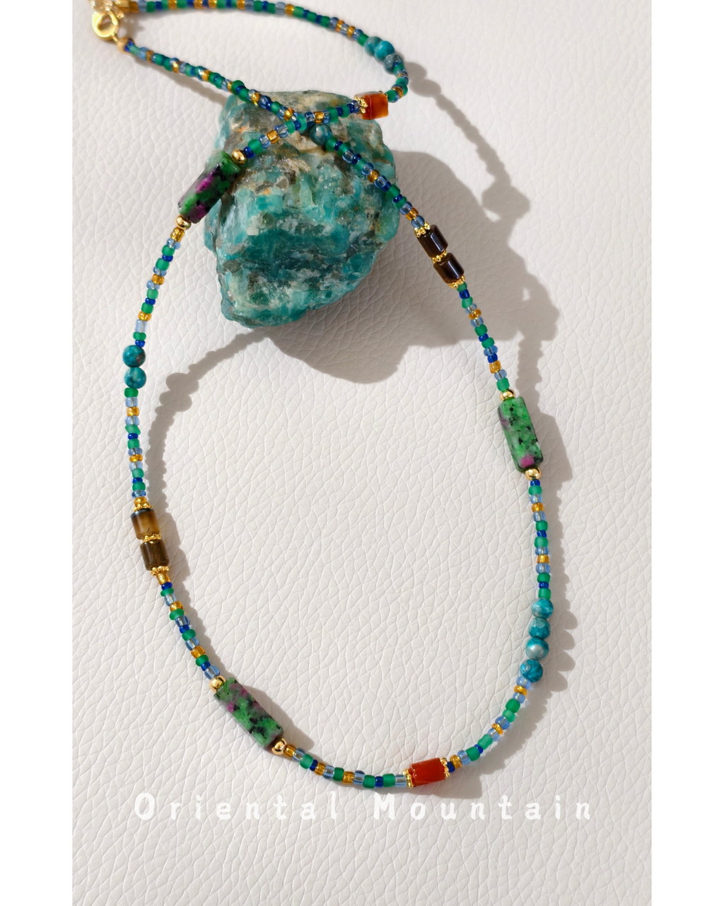 Earth Rhythm Energy Amulet Healing Necklace